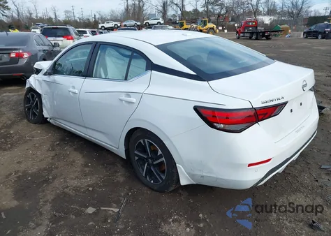 2025 Nissan Sentra Sv из США, поврежденный, VIN 3N1AB8CV9SY228160